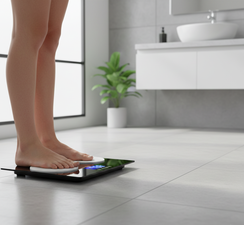 Ultra Slim Digital Smart Weight Scale – Black