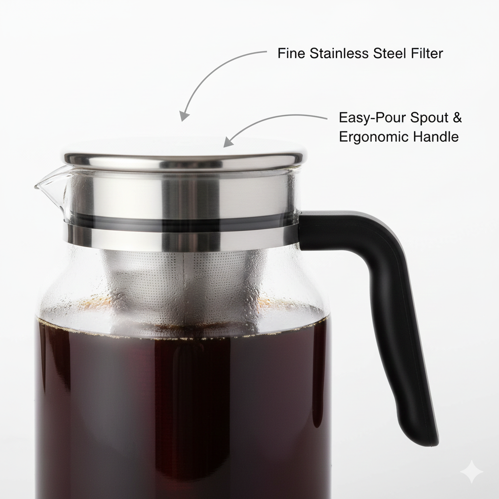 ELANG CaféDu-Château 34 oz Cold Brew Coffee Maker