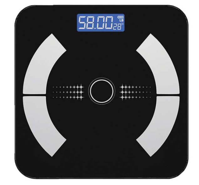 Ultra Slim Digital Smart Weight Scale – Black